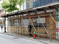 16th & Walnut, overhead protection, sidewalk shed, Superior Scaffold, 215 743-2200, rental