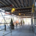 20th & JFK, system scaffold, overhead protection, Superior Scaffold, 215 743-2200