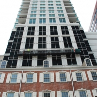 scaffold, scaffolding, st. james, pa, philly, swings, stage, stages, swing stage, suspended scaffold, overhead protection, 343