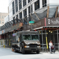 scaffold, scaffolding, st. james, pa, philly, swings, stage, stages, swing stage, suspended scaffold, overhead protection, 363