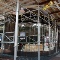 overhead protection, superior scaffold, 215 743-2200, scaffolding, rent, rents, rental, aluminum, equipment, usa, 155