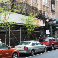 belgravia hotel, superior scaffold, pa, philly, philadelphia, scaffolding, rent, rental, rents, construction, facade, 309