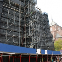 University of Pennyslvania, Hospital, scaffold, overhead protection, Superior Scaffold, 215 743-2200