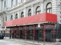 10th & Chestnut, overhead protection, frame, Superior Scaffold, 215 743-2200, rents