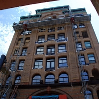 10th & Race, mast climber, Superior Scaffold, 215 743-2200, rents