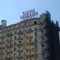 scaffolding, scaffold, superior scaffold, 215 743-2200, philadelphia, pa, de, md, nj, new jersesy, shoring, renovation, masonry, construction, divine lorraine, 002