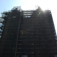 scaffolding, scaffold, superior scaffold, 215 743-2200, philadelphia, pa, de, md, nj, new jersesy, shoring, renovation, masonry, construction, divine lorraine, 025