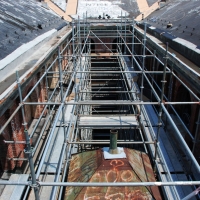 scaffolding, scaffold, superior scaffold, 215 743-2200, philadelphia, pa, de, md, nj, new jersesy, shoring, renovation, masonry, construction, divine lorraine, 253