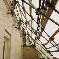 Barclay Hotel, Philadelphia, PA, Superior Scaffold, 215 743-2200, scaffolding, rents, emergency services, equipment