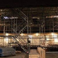 scaffolding, scaffold, rental, rents, rent, philadlphia, superior scaffold, 215 743-2200, nj, md, de, forrest theater, 5503