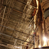 scaffolding, scaffold, rental, rents, rent, philadlphia, superior scaffold, 215 743-2200, nj, md, de, forrest theater, 5508