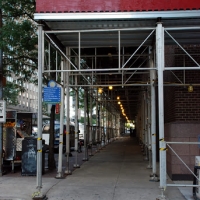 Kennedy House, custom canopy, Superior Scaffold, scaffold rental, scaffolding, PA, (215) 743-2200
