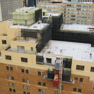 Parc Rittenhouse, cantilever, superior scaffold, cantilever, pa