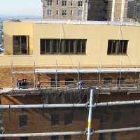 Parc Rittenhouse, cantilever, superior scaffold, cantilever, pa