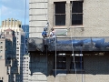 Pierre Hotel, NYC, NY, workers, suspended scaffold, swing, swing staging, rents, 215 743-2200
