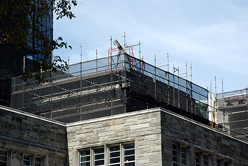 Firestone Library, Princeton University, NJ, superior scaffold, 215 743-2200, scaffolding, scaffold rental, USA