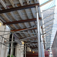 Ritz carllton, Superior Scaffold, 215 743-2200, overhead protection, canopy