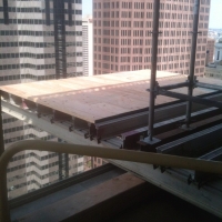 Sterling house, PA, superior scaffold, scaffolding, 215 743-2200, (7) cantilever