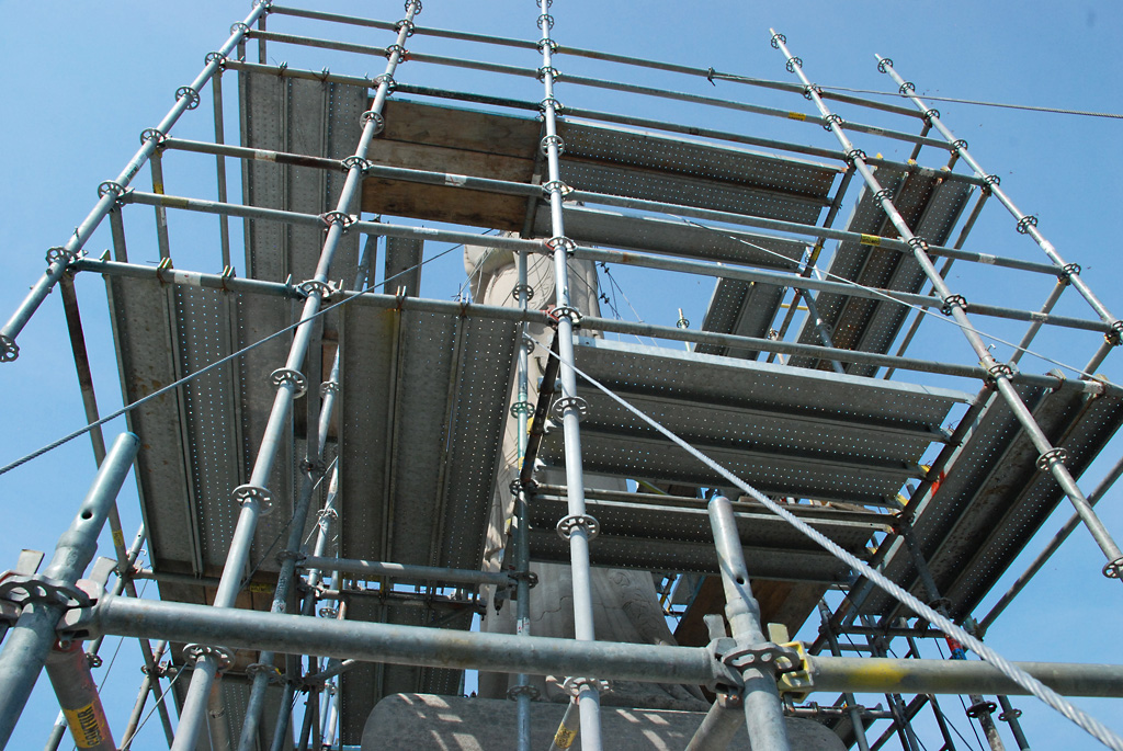 Our Lady of Lourdes Scaffolding